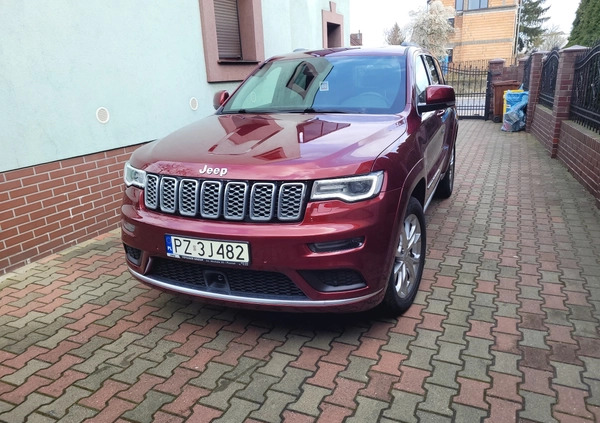 Jeep Grand Cherokee cena 140000 przebieg: 106600, rok produkcji 2019 z Luboń małe 191